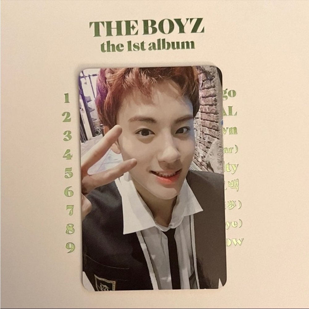 the boyz eric photocard